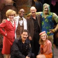 Photo Flash: Legendary Bass Guitarist Tony Levin Visits 'THE TOXIC AVENGER'